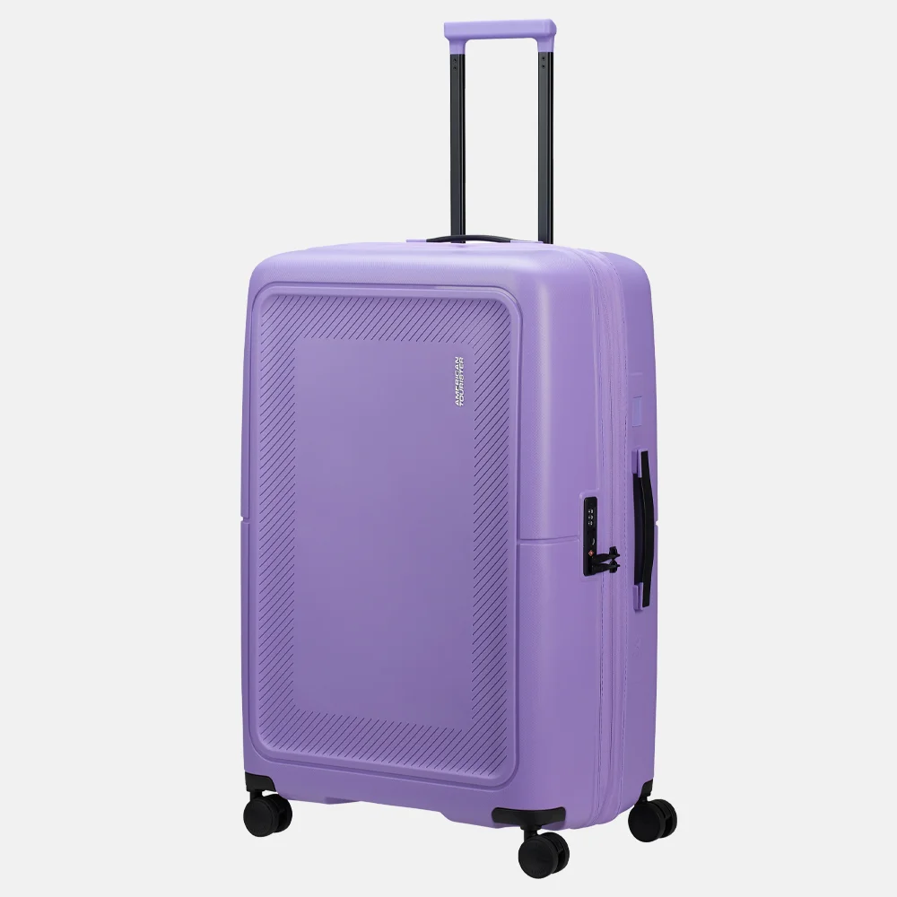 American Tourister Dashpop reiskoffer 77 cm violet purple bij Duifhuizen