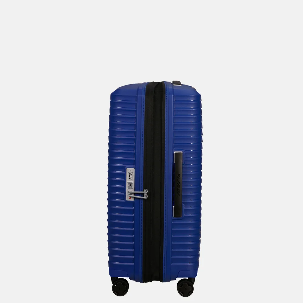 Samsonite Upscape reiskoffer 68 cm expandable nautical blue bij Duifhuizen