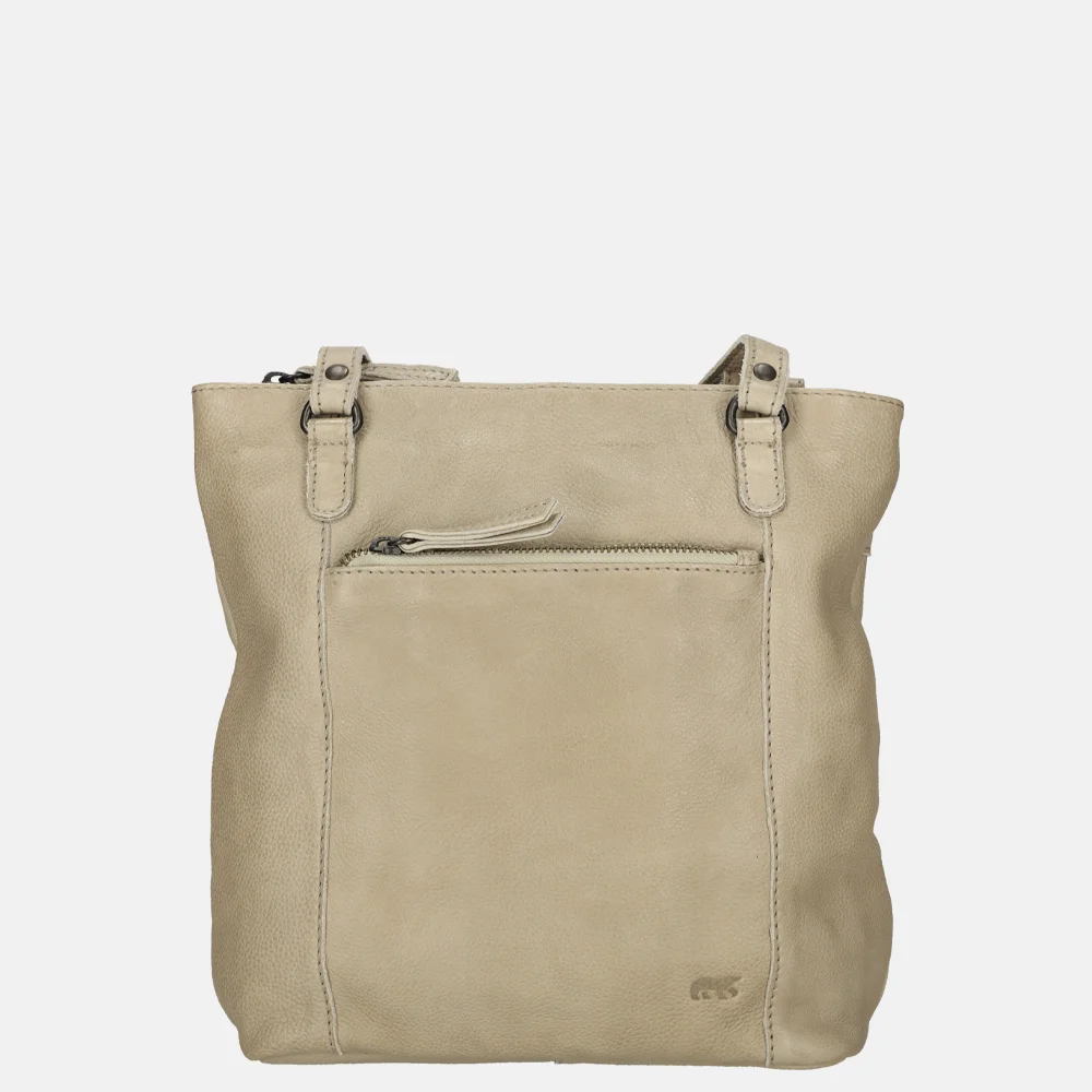 Bear Design shopper/rugzak zilver mink