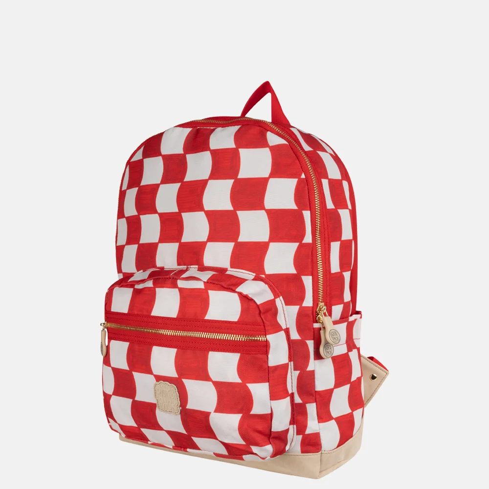 Pick & Pack Check it out kinderrugzak L red bij Duifhuizen