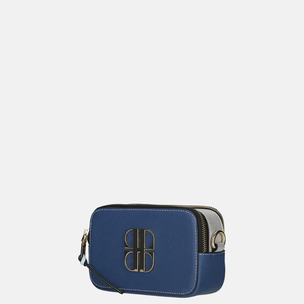 Laurent David crossbody tas multi blue bij Duifhuizen