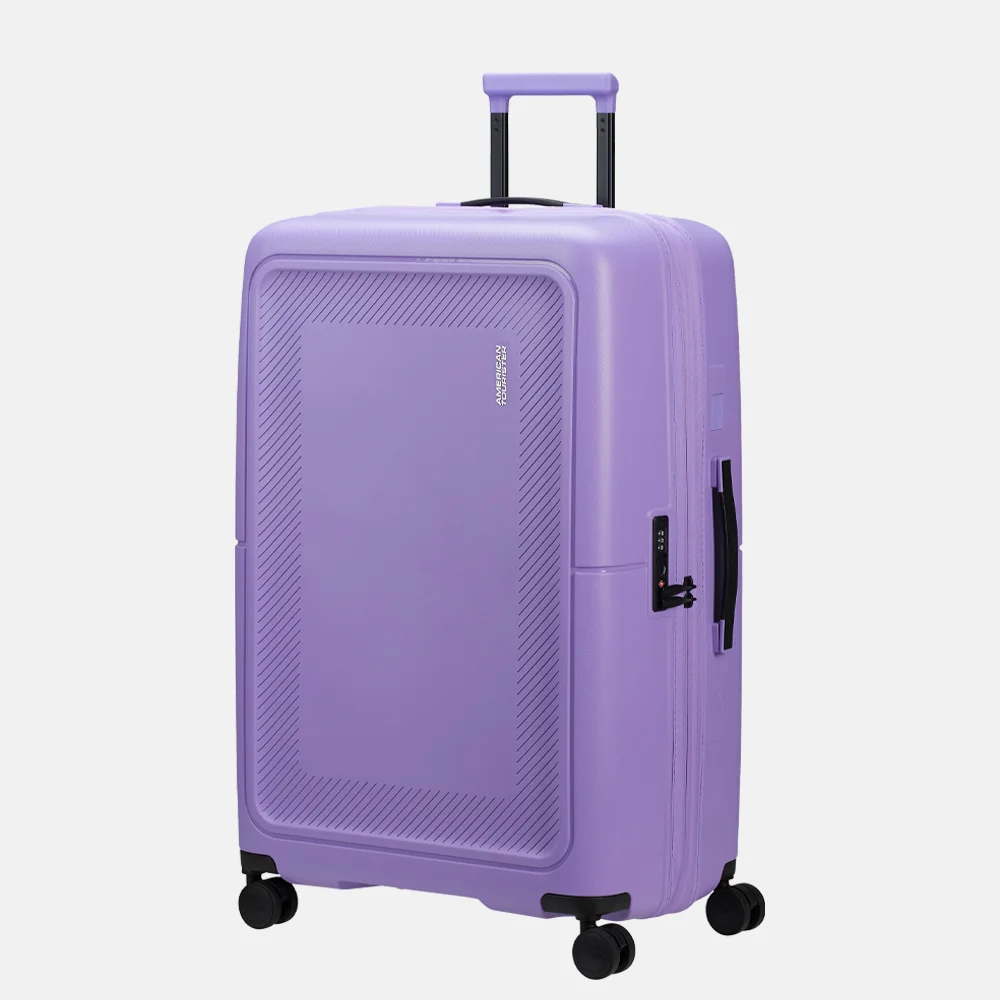 American Tourister Dashpop reiskoffer 77 cm violet purple bij Duifhuizen