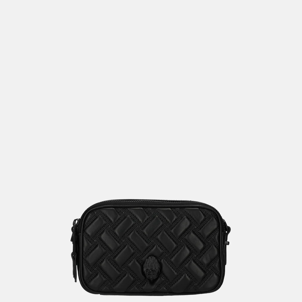 Kurt Geiger Camera Drench crossbody tas black bij Duifhuizen