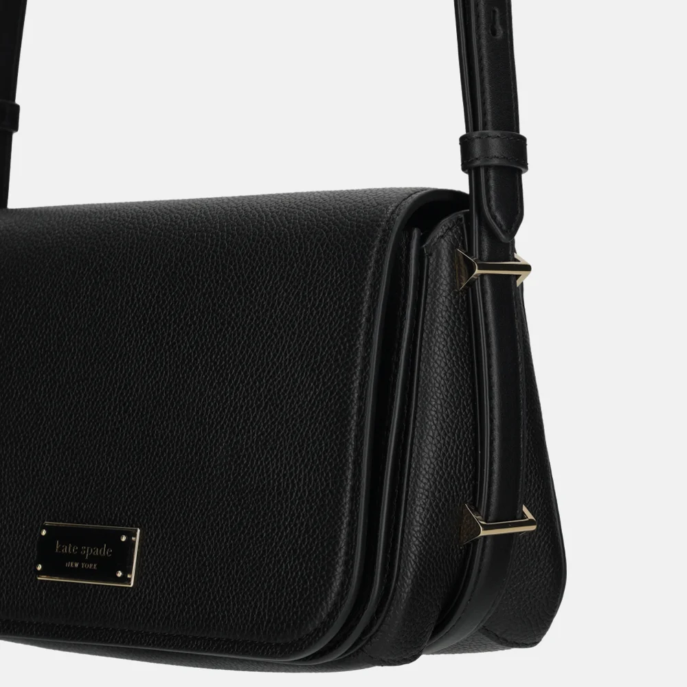 Kate Spade Liv Flap handtas black bij Duifhuizen