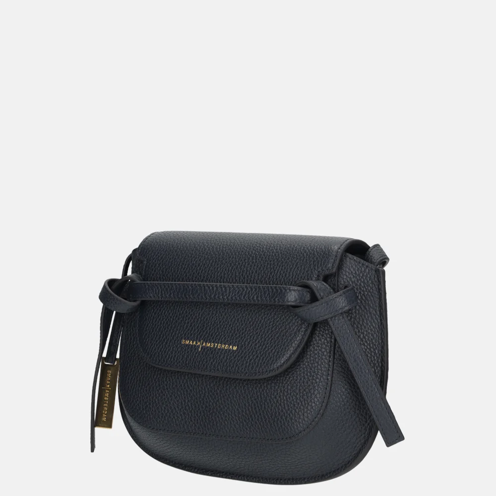 Smaak Amsterdam Clint crossbody tas navy bij Duifhuizen