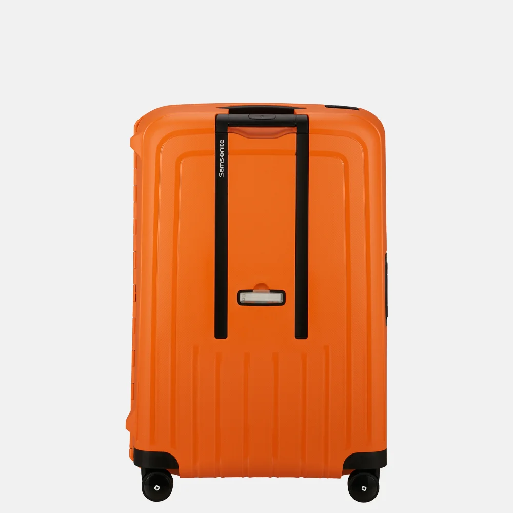 Samsonite S´Cure Spinner reiskoffer 75 cm apricot bij Duifhuizen