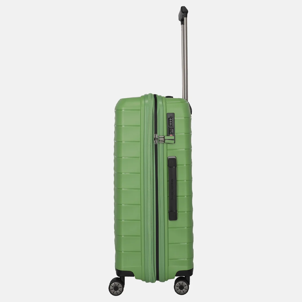 Travelite Mooby reiskoffer 66 cm green bij Duifhuizen