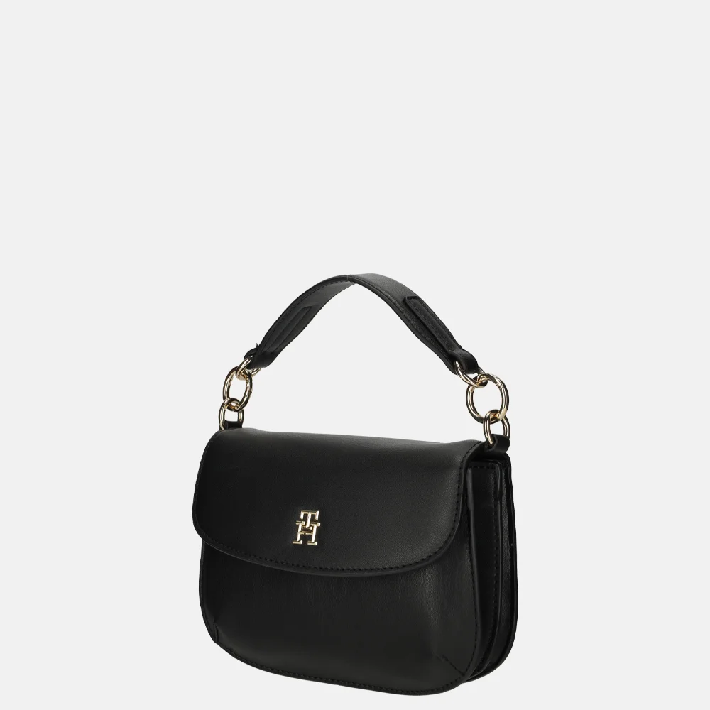 Tommy Hilfiger Chic crossbody tas black bij Duifhuizen