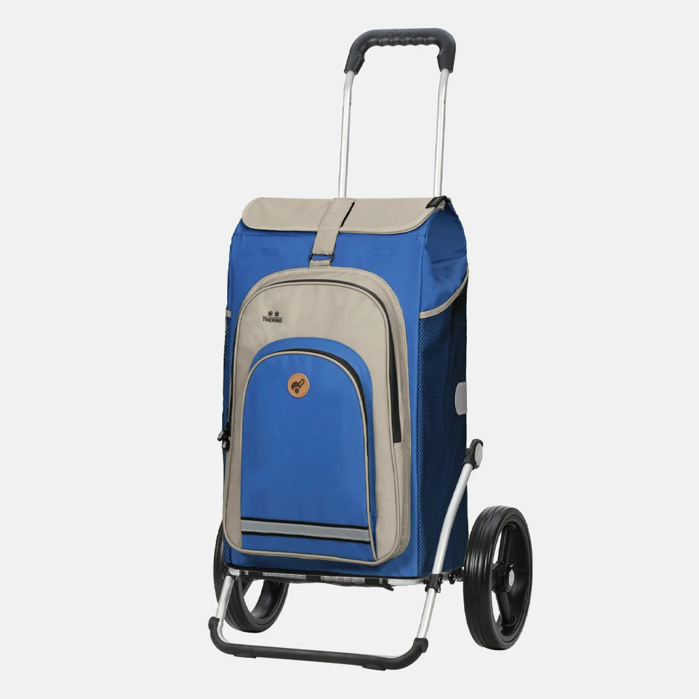 Andersen Royal Shopper Hydro 2.1 boodschappentrolley blauw