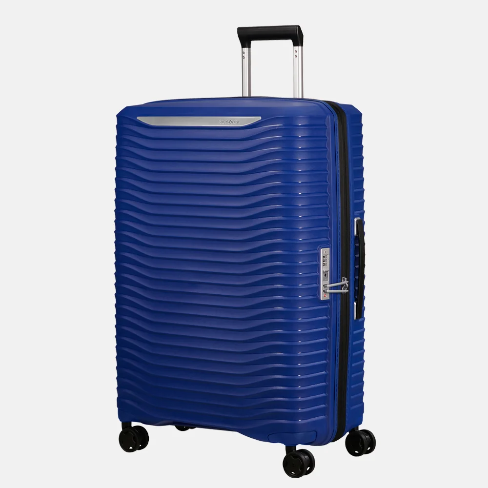 Samsonite Upscape reiskoffer 75 cm expendable nautical blue bij Duifhuizen