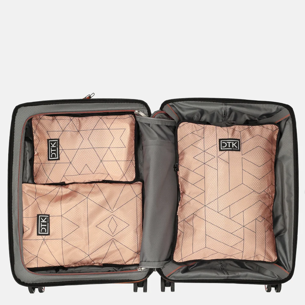 Duifhuizen Packing Cubes set compressie taupe bij Duifhuizen