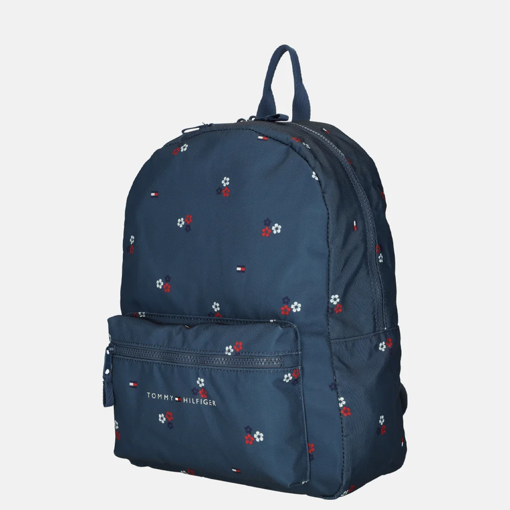 Tommy Hilfiger Essential kinderrugzak flower allover print bij Duifhuizen