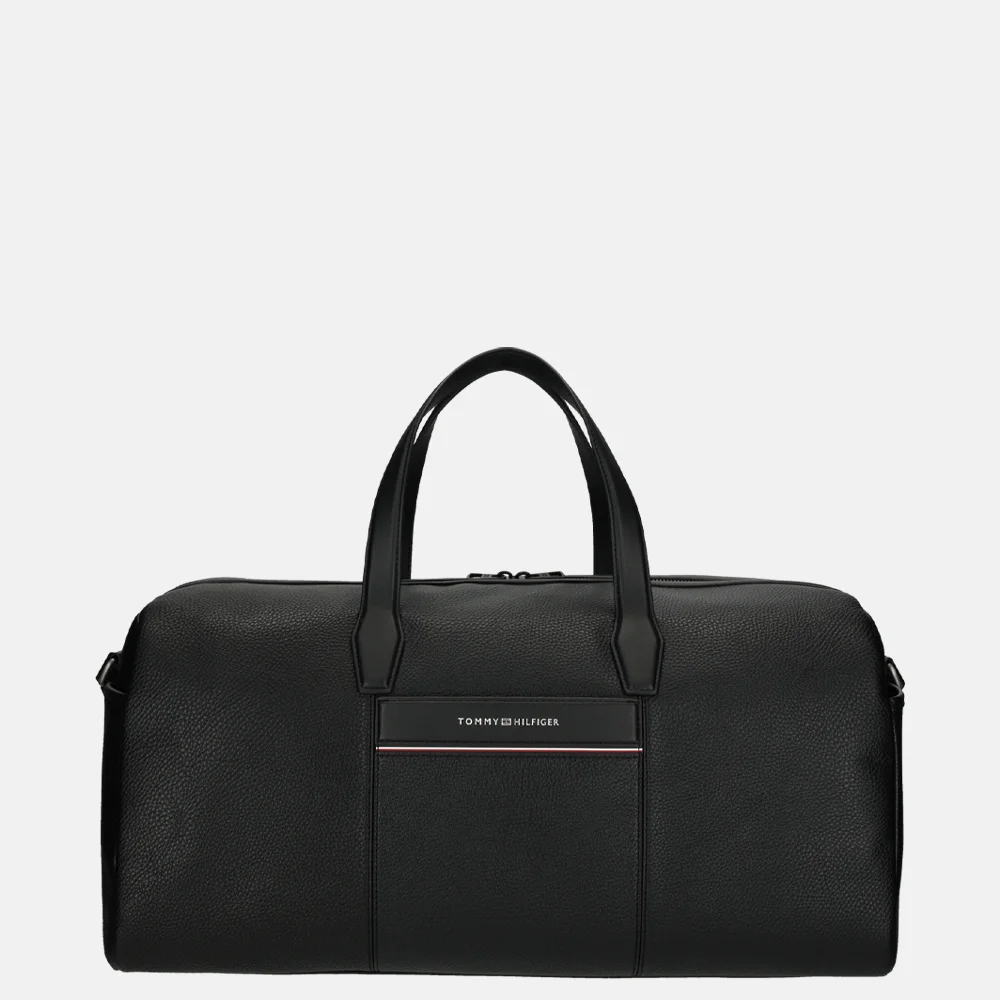 Tommy Hilfiger Corp duffle weekendtas black bij Duifhuizen