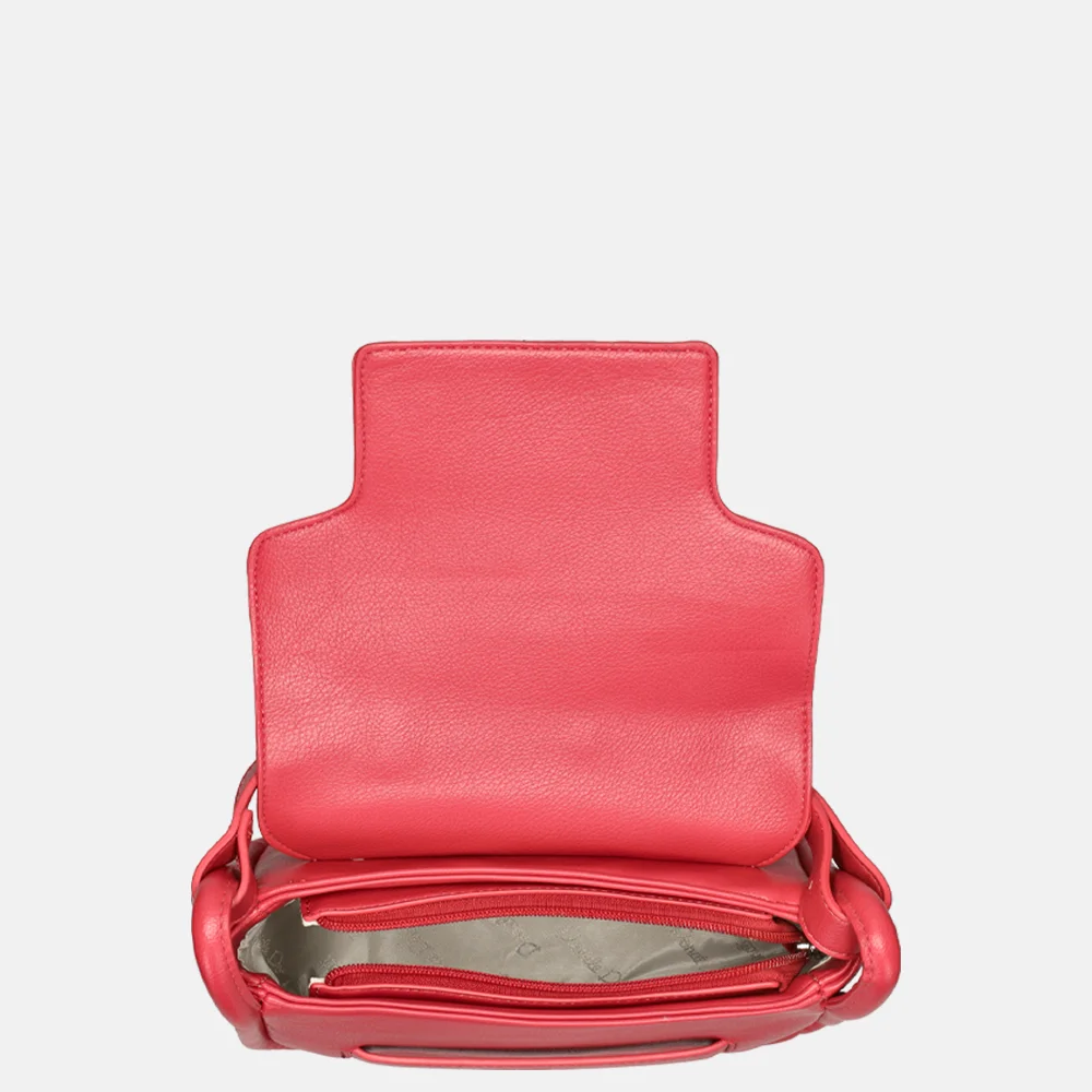 Daniele Donati crossbody tas fuchsia bij Duifhuizen