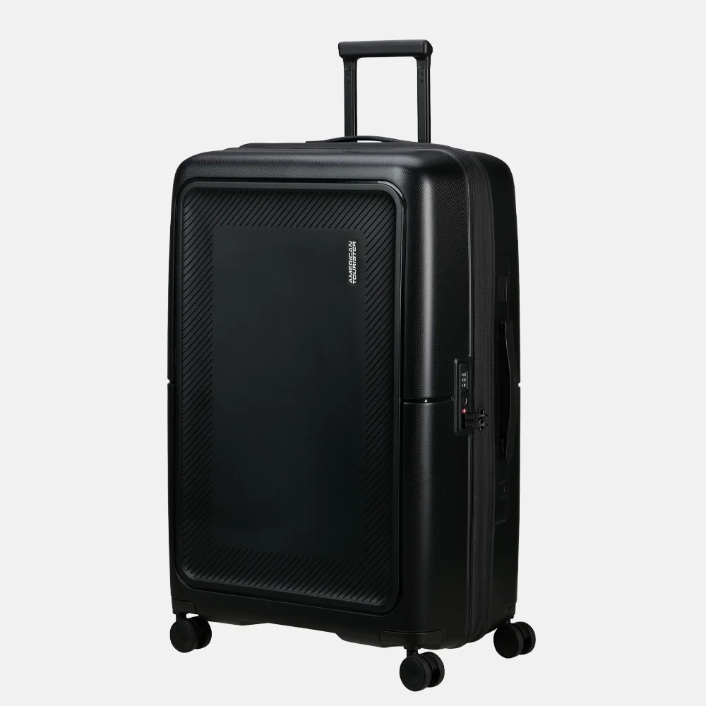 American Tourister Dashpop reiskoffer 77 cm true black bij Duifhuizen