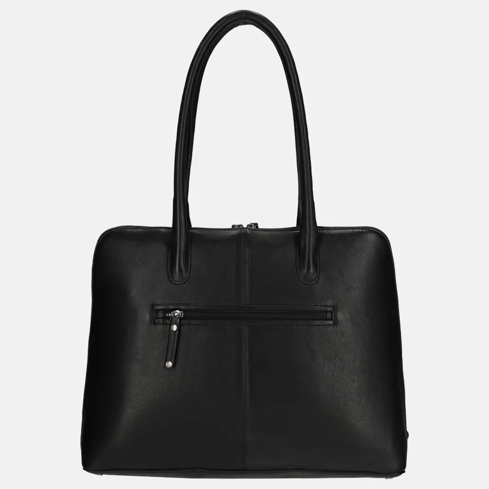 Berba Luca shopper 15 inch M black bij Duifhuizen