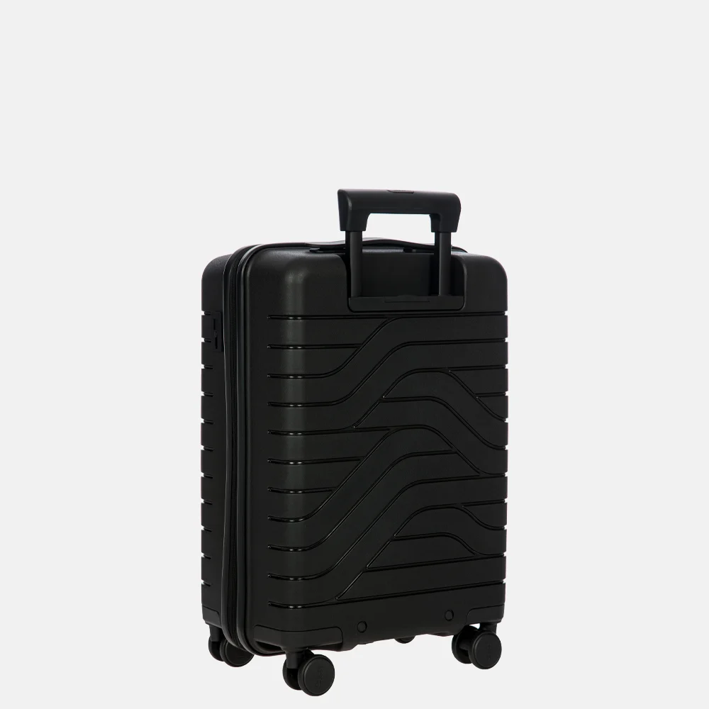 Bric's Ulisse Expandable handbagage koffer 55 cm nero bij Duifhuizen