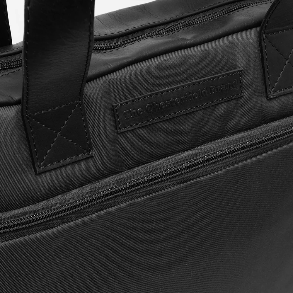 Chesterfield Narvik laptoptas 15 inch black bij Duifhuizen