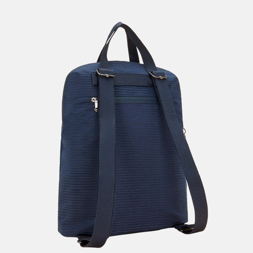 Kipling Kazuki rugzak night ocean jacquard bij Duifhuizen