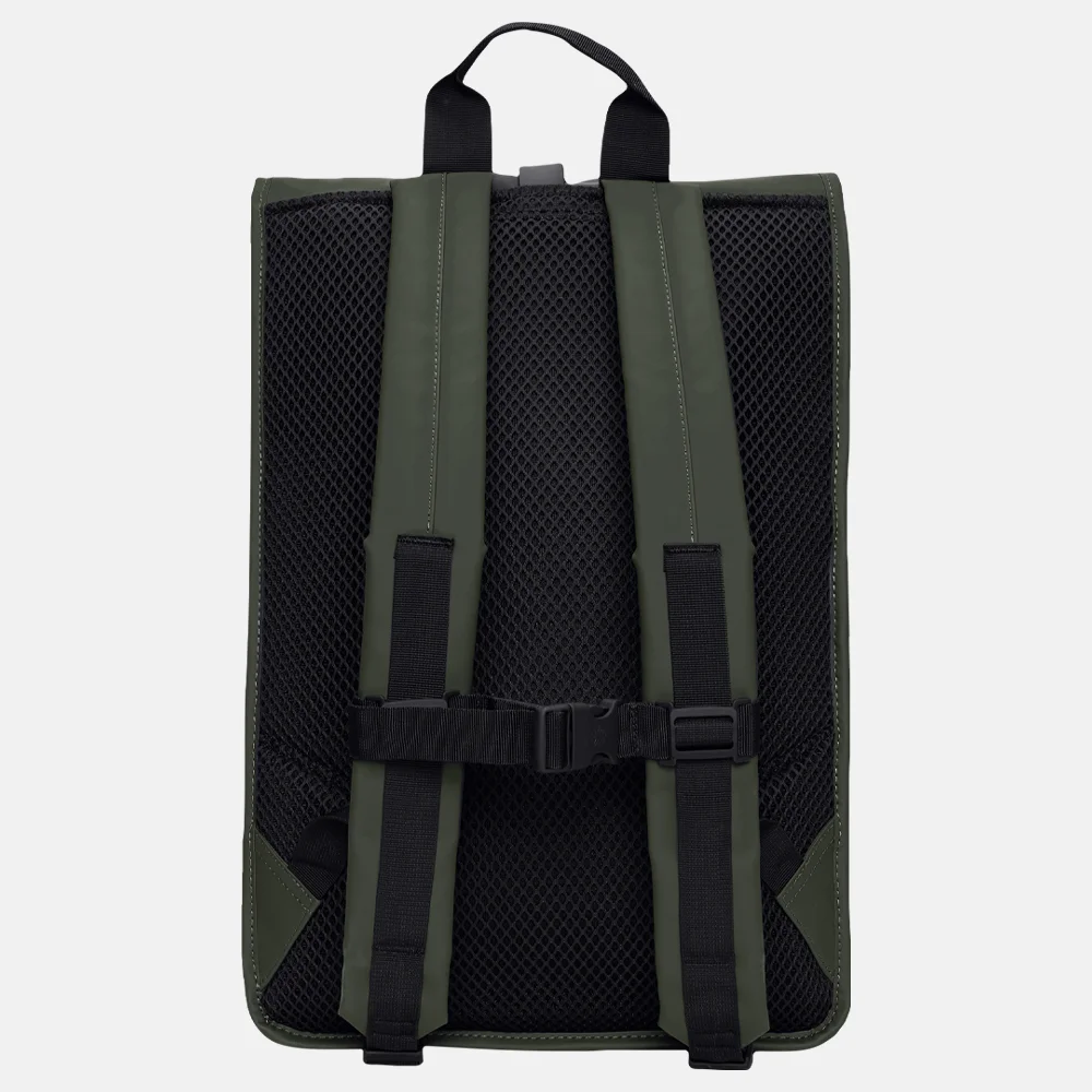 Rains Rolltop rugzak large 15 inch green bij Duifhuizen