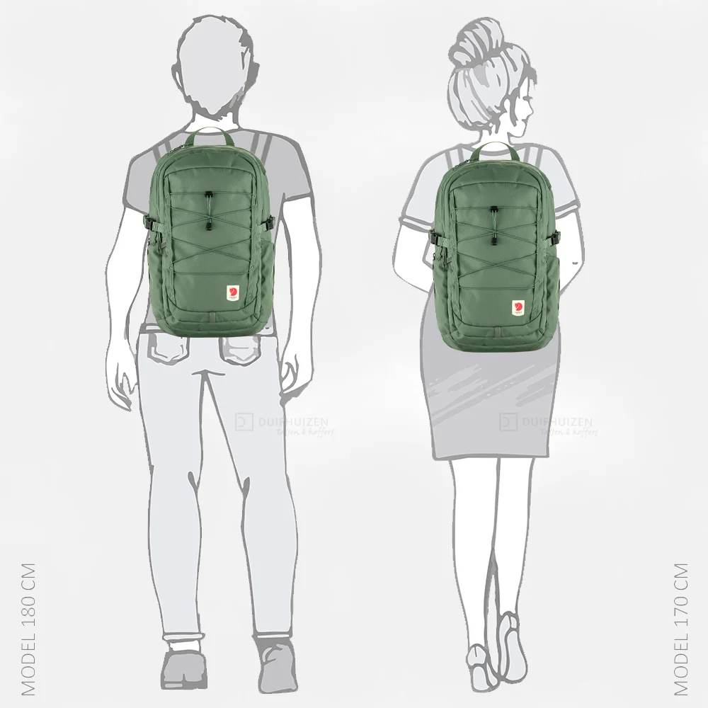 Fjallraven Skule 28 rugzak  patina green  bij Duifhuizen