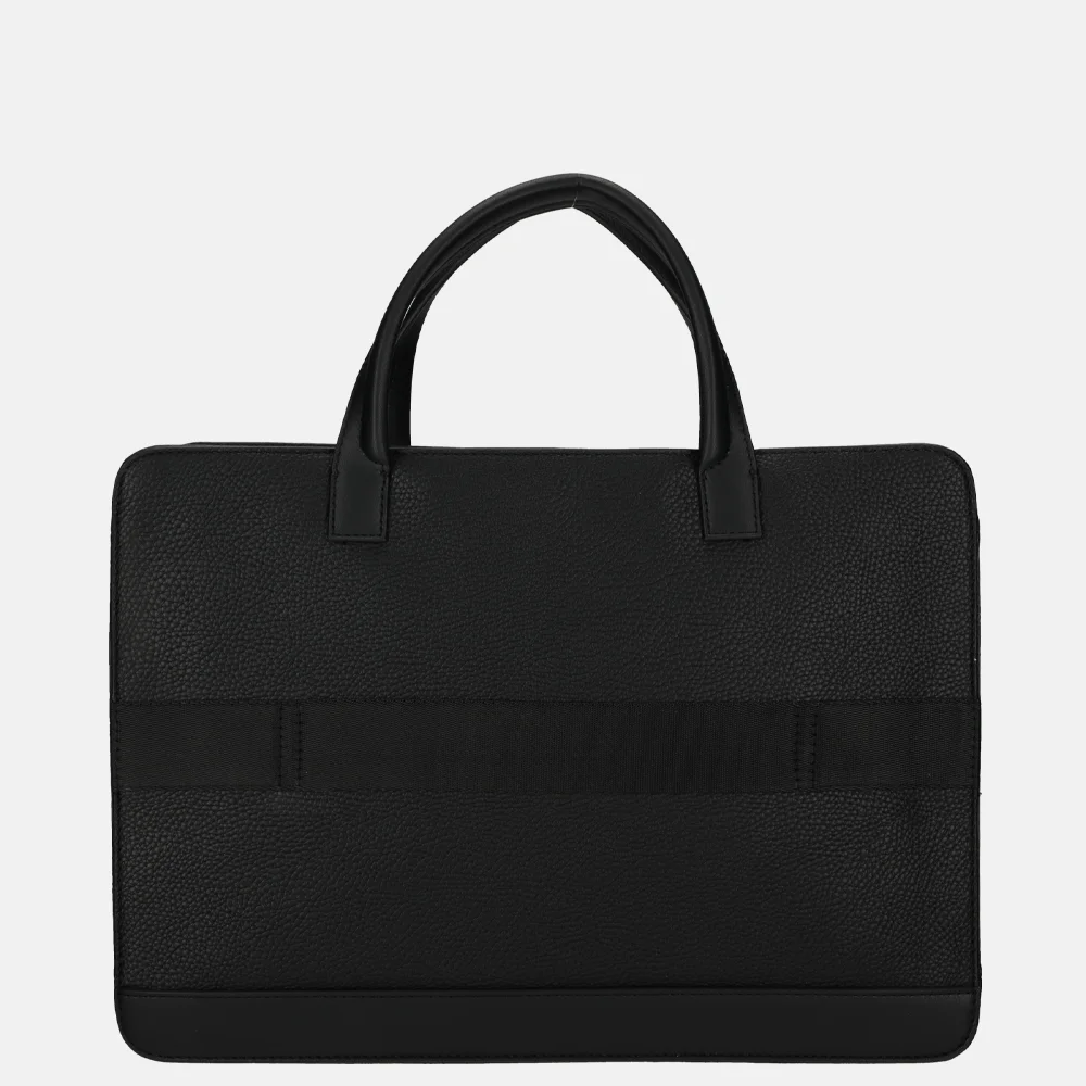 Tommy Hilfiger Business Slim 13 inch laptoptas black bij Duifhuizen