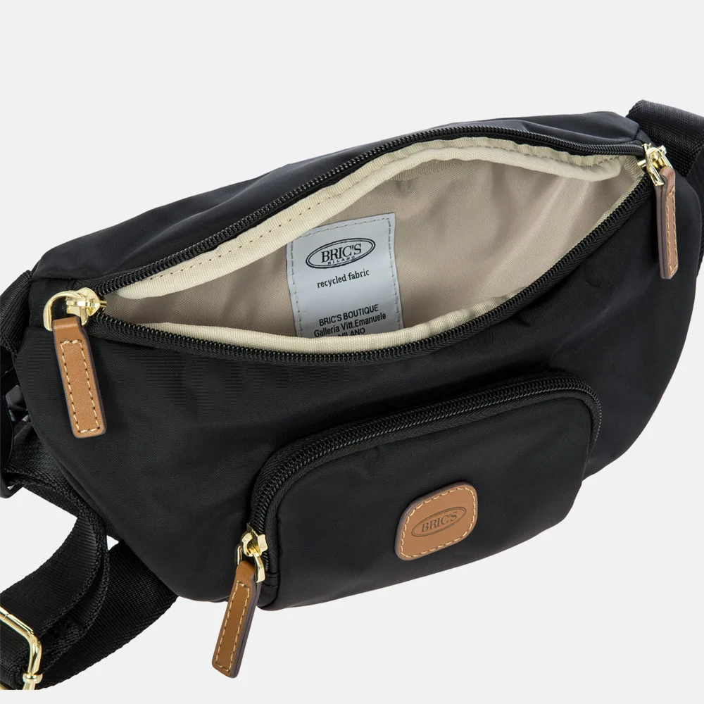 Bric's X-Bag Urban heuptas nero bij Duifhuizen