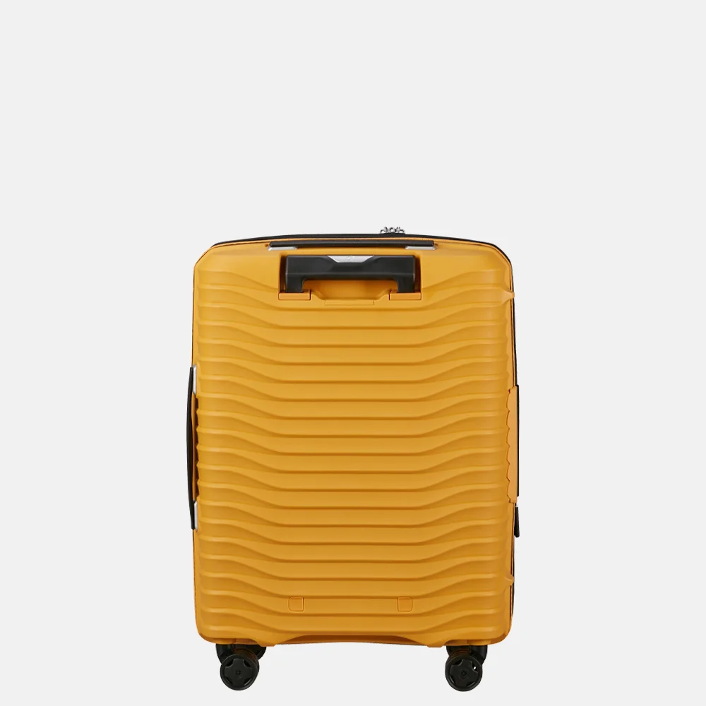 Samsonite Upscape Frontpocket handbagage koffer 55 cm yellow bij Duifhuizen