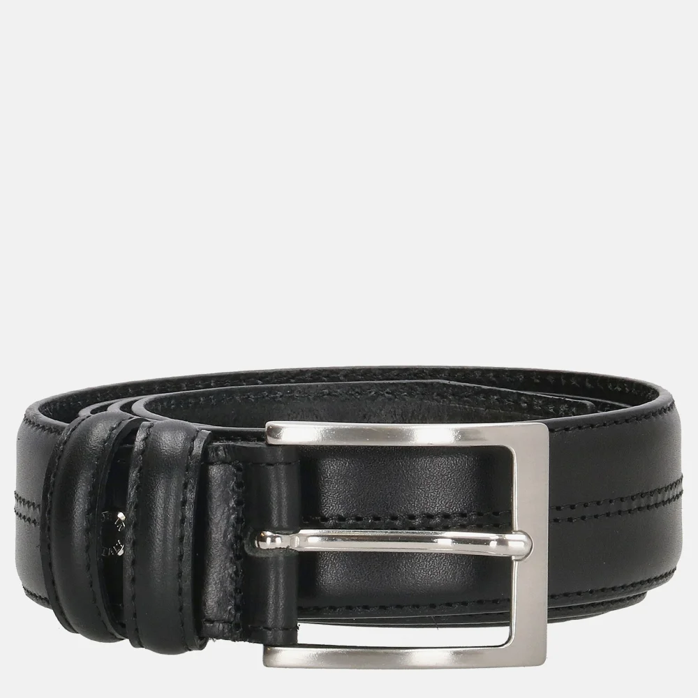 Duifhuizen riem 3 cm black bij Duifhuizen