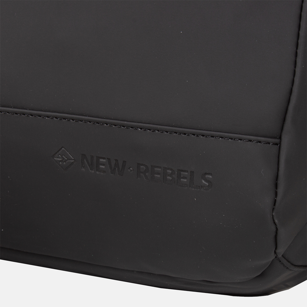 New Rebels Harper rugzak 13.3 inch black bij Duifhuizen