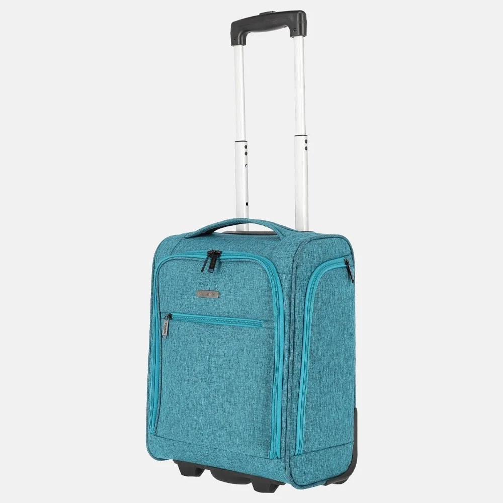 Travelite Underseater koffer 43 cm petrol bij Duifhuizen