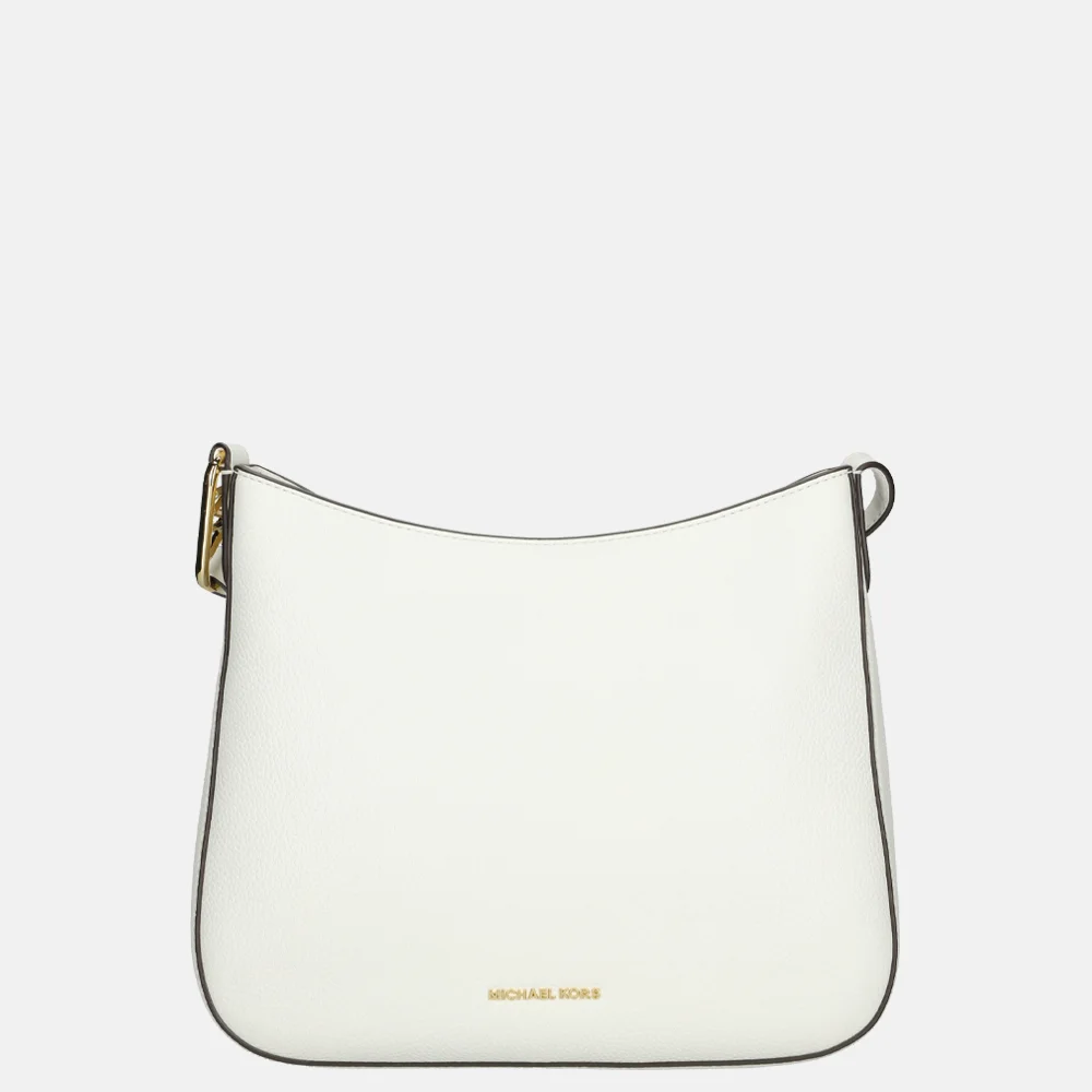 Michael Kors Kensington schoudertas L optic white bij Duifhuizen