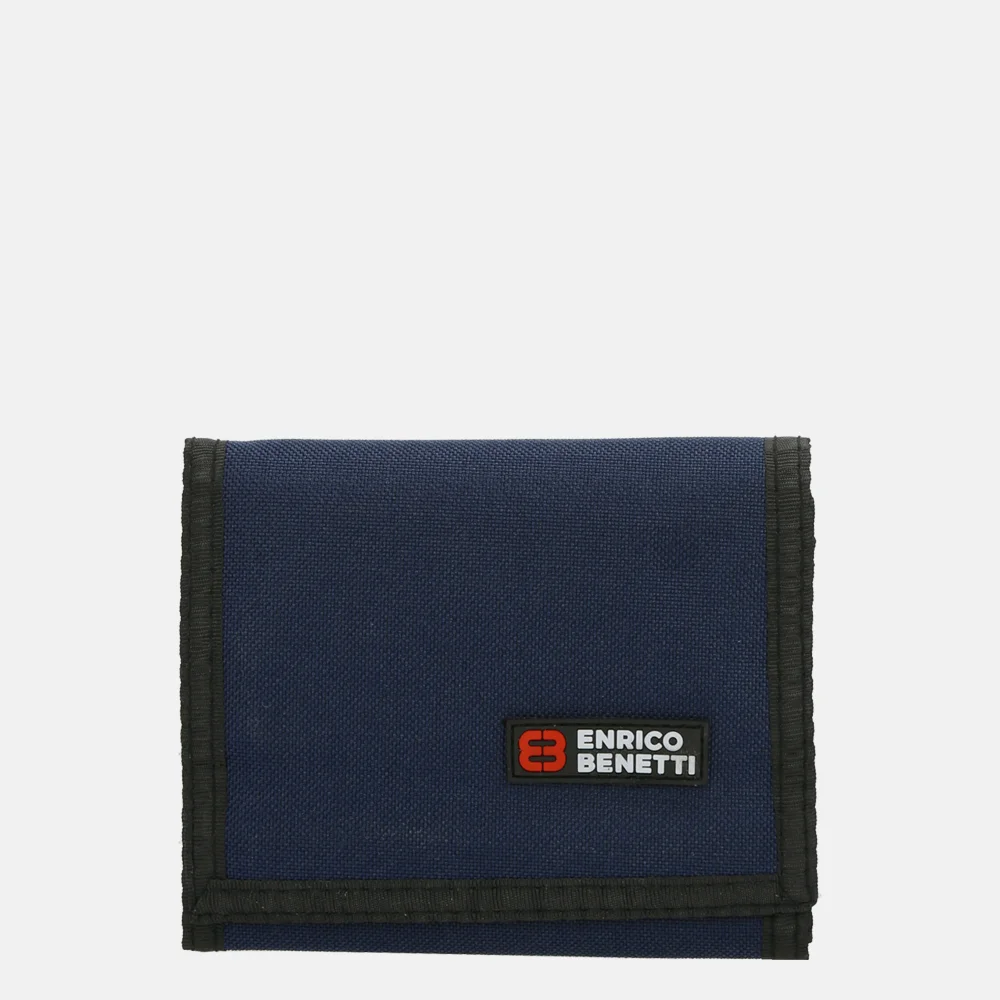 Enrico Benetti Amsterdam portemonnee blauw