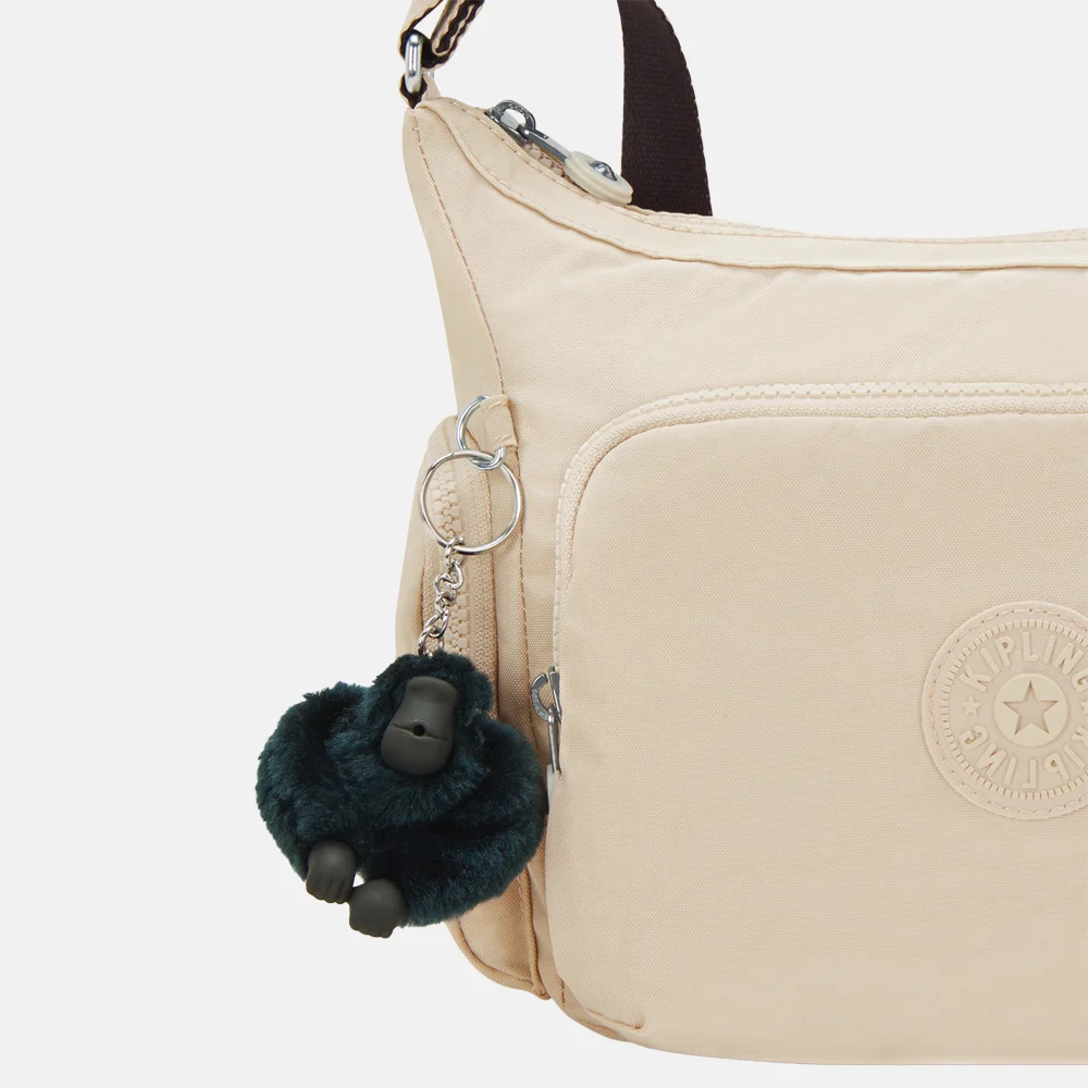 Kipling Gabb schoudertas S back to beige bij Duifhuizen