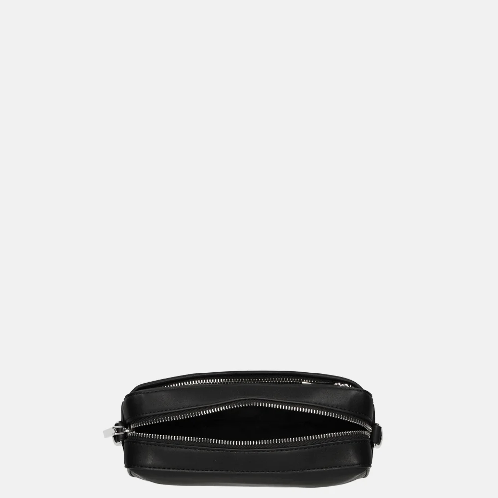 Calvin Klein must convertible camera bag crossbody tas black bij Duifhuizen