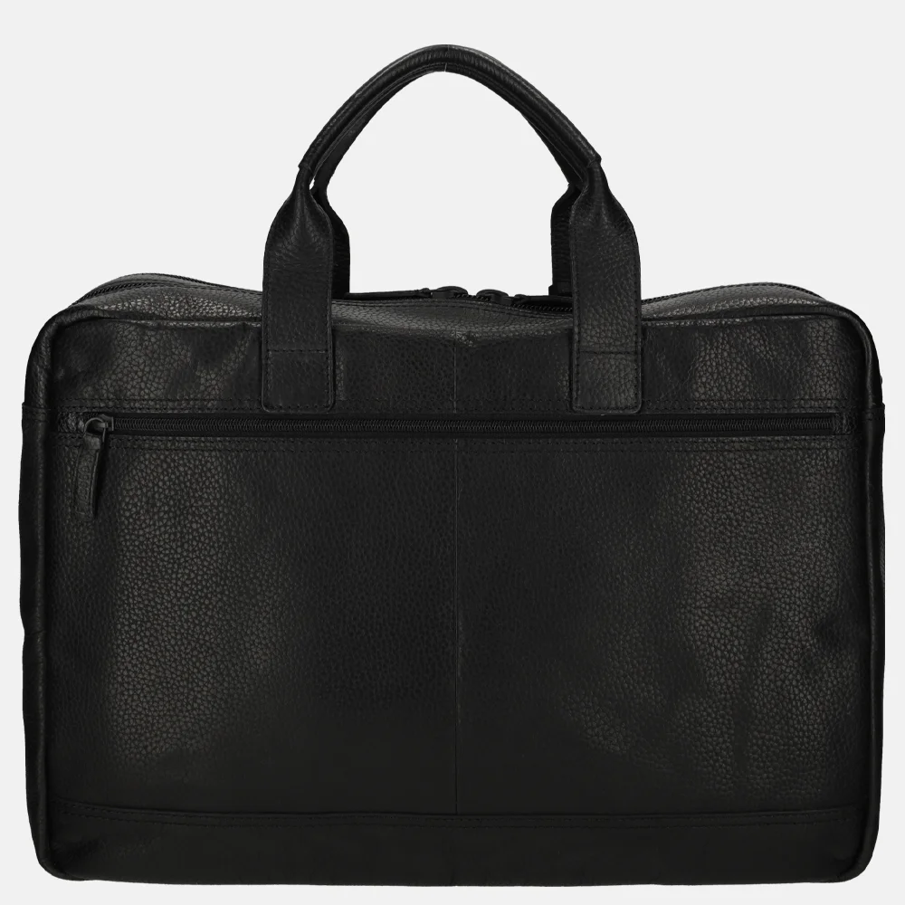 Pylos 59 Sarda laptoptas 17 inch laptoptas black bij Duifhuizen