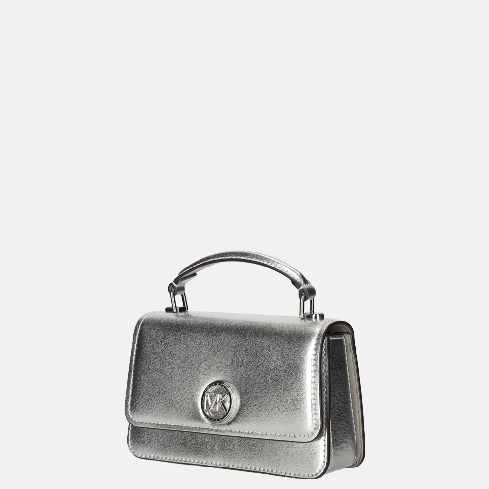 Michael Kors crossbody tas silver bij Duifhuizen