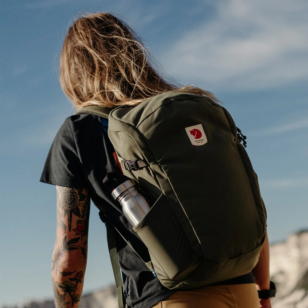 Fjallraven Ulvo rugzak 15 inch green bij Duifhuizen