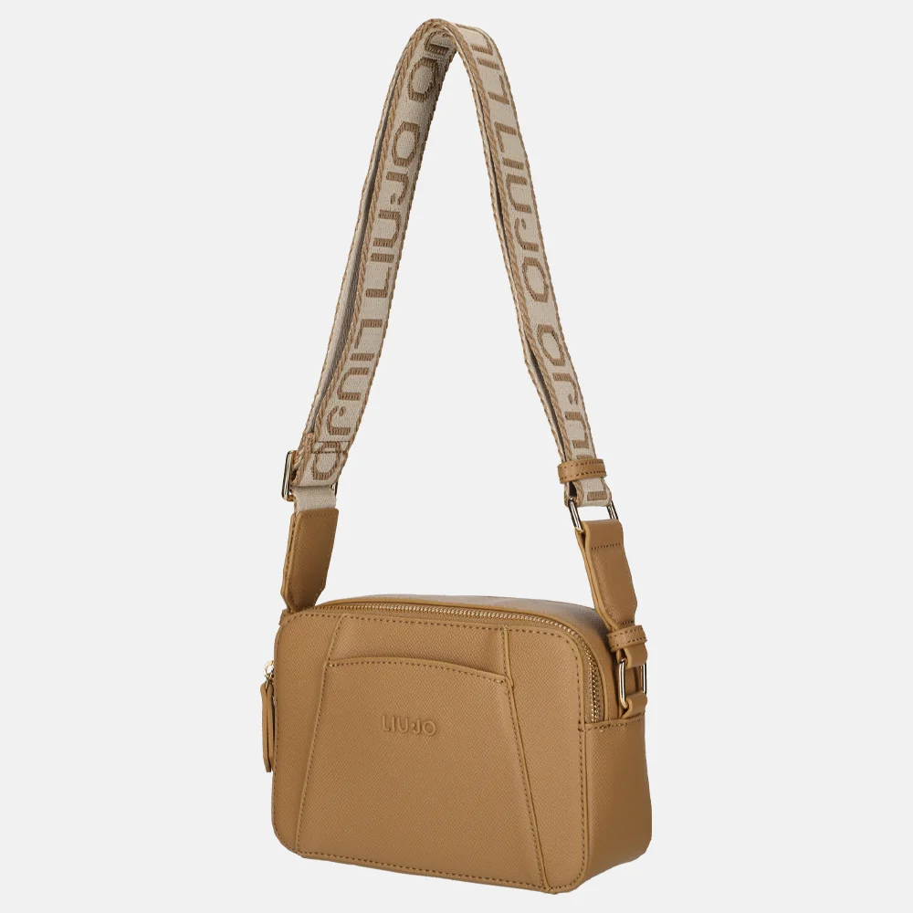 Liu Jo crossbody tas almond bij Duifhuizen