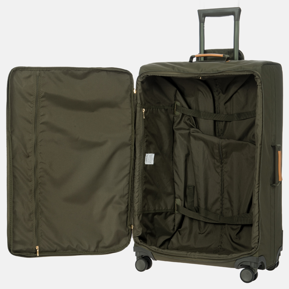 Bric's X- Travel koffer 77 cm olive bij Duifhuizen