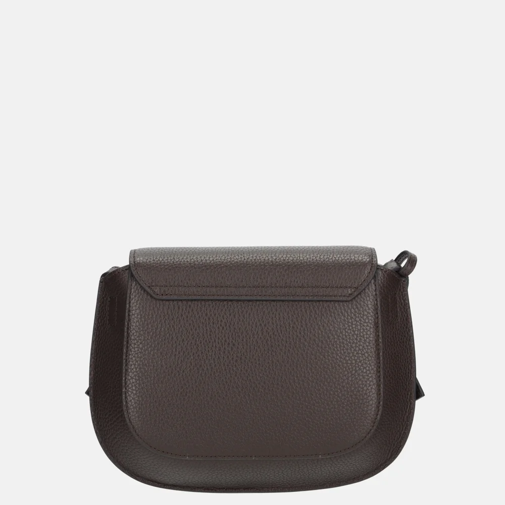 Smaak Amsterdam Clint crossbody tas dark chocolat bij Duifhuizen