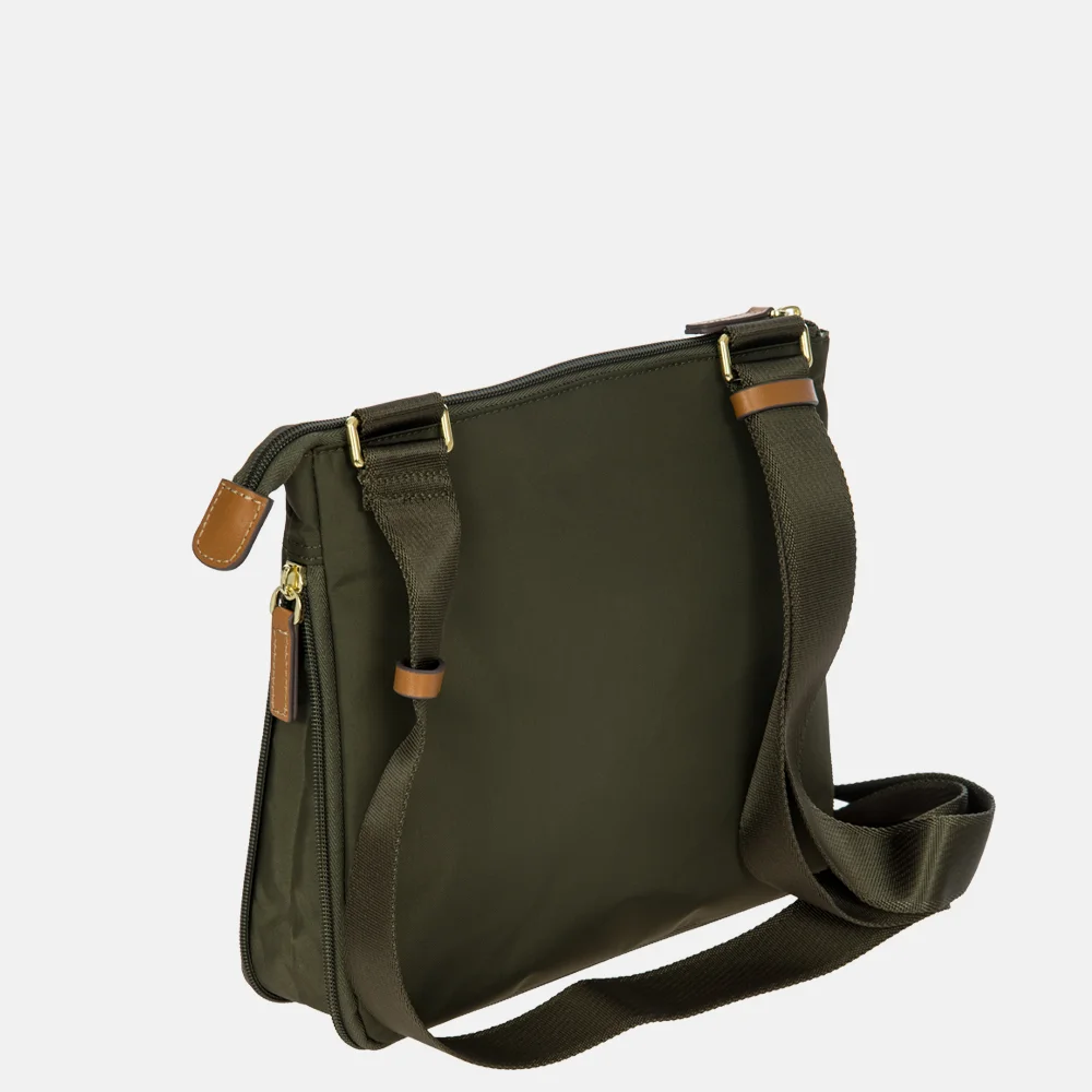 Bric's X-Bag Urban schoudertas oliva bij Duifhuizen