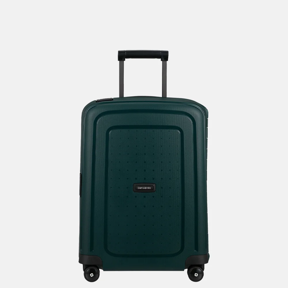 Samsonite S´Cure handbagage koffer 55 cm dark teal bij Duifhuizen