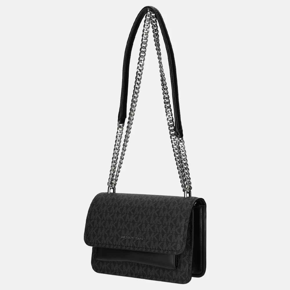 Michael Kors Claire crossbody tas S black bij Duifhuizen