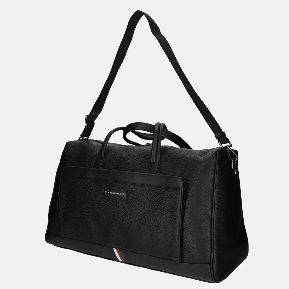 Tommy Hilfiger Business duffle weekendtas black bij Duifhuizen