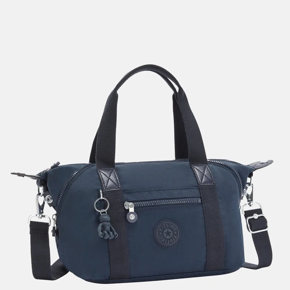 Kipling Art mini handtas blue bleu bij Duifhuizen