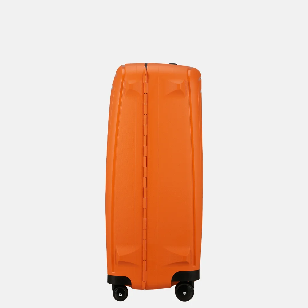 Samsonite S´Cure Spinner reiskoffer 75 cm apricot bij Duifhuizen