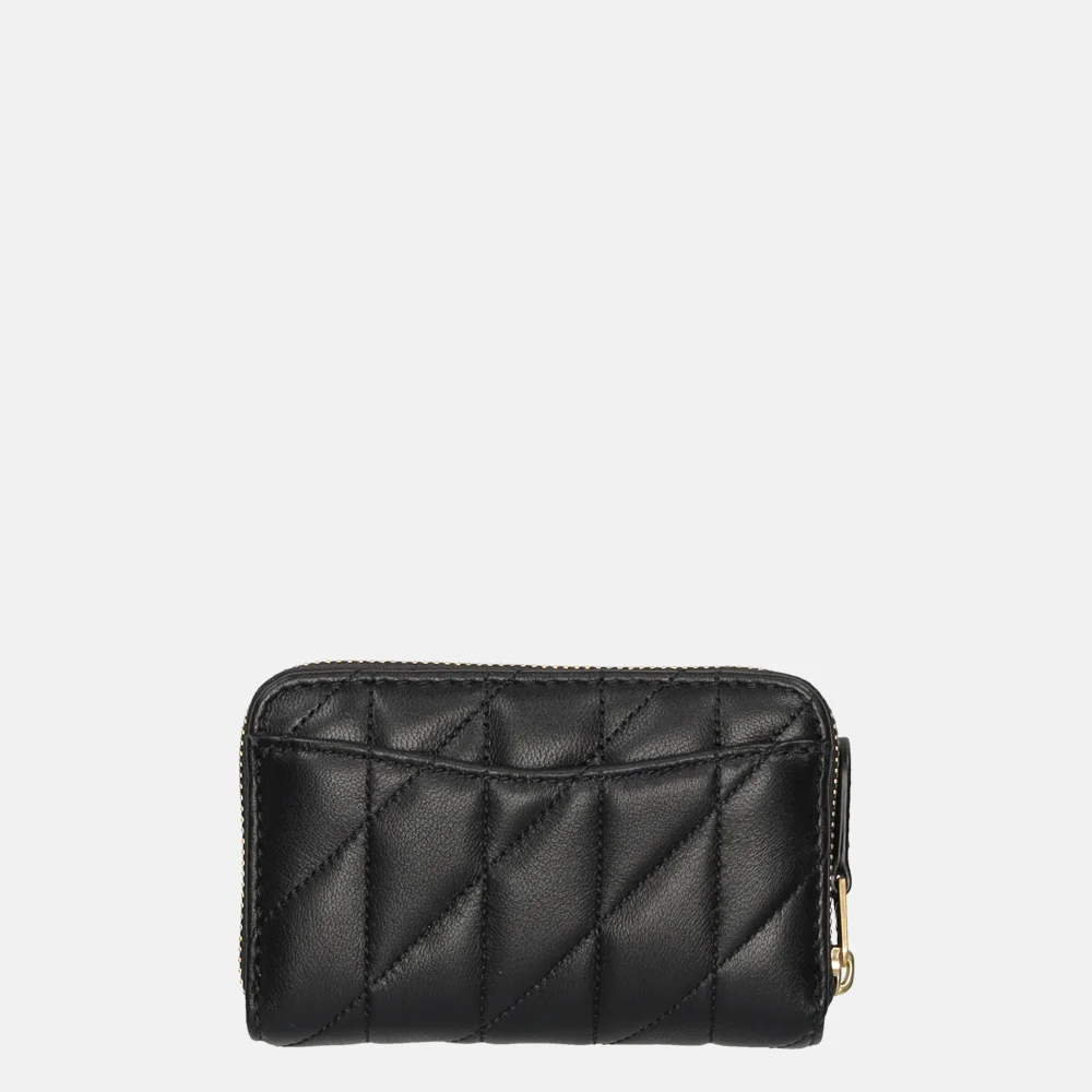 Coach quilting portemonnee small black bij Duifhuizen