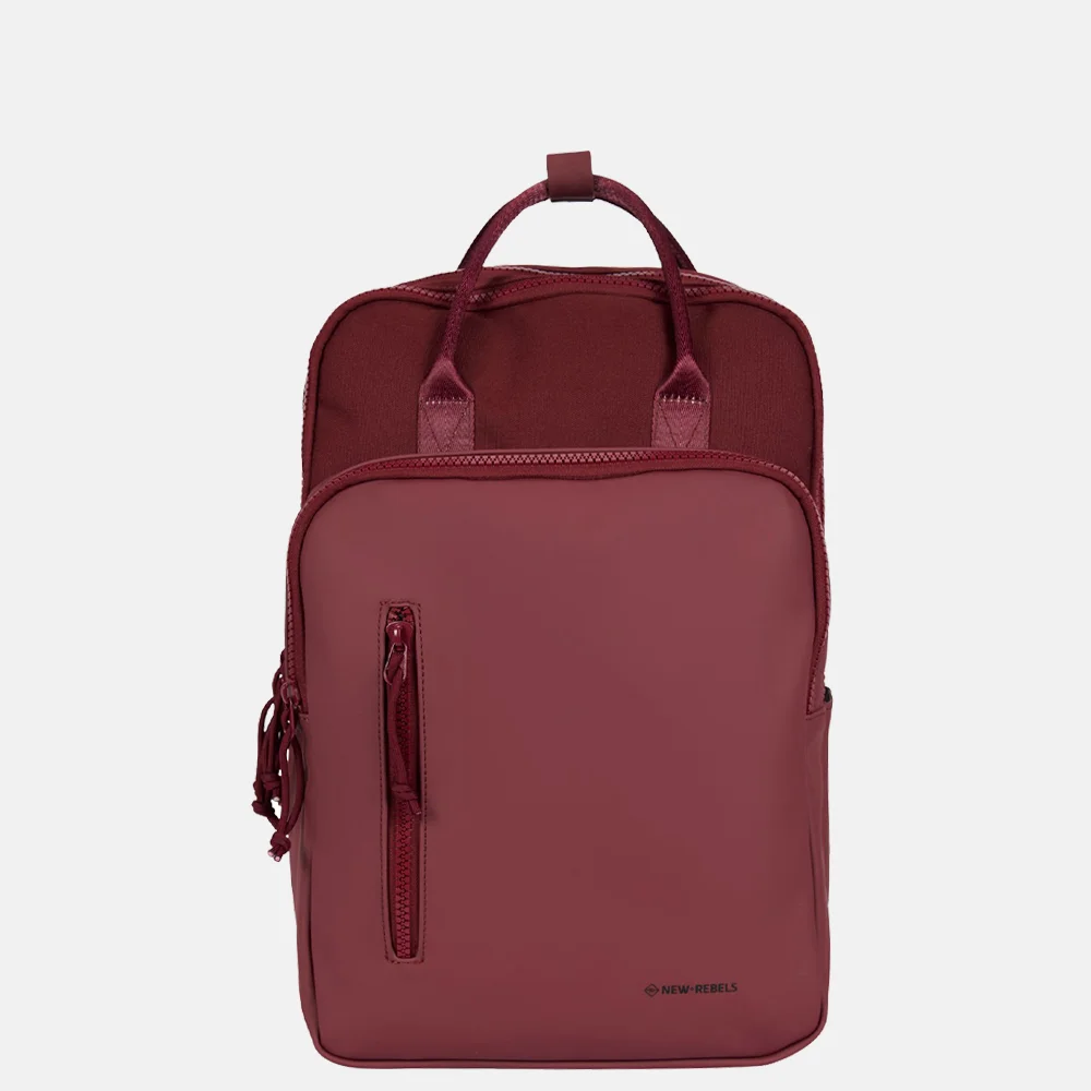 New Rebels Bruce laptoprugzak 15 inch bordeaux