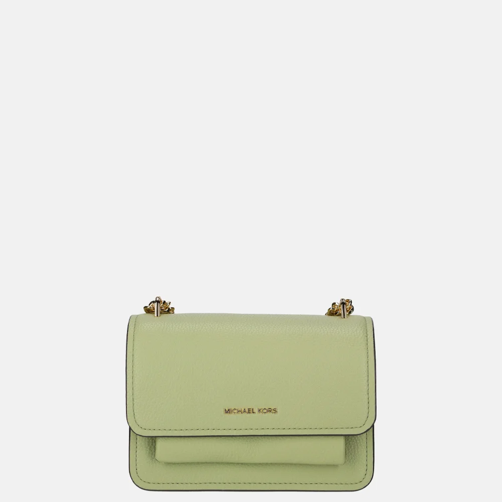 Michael Kors Claire crossbody S light sage bij Duifhuizen